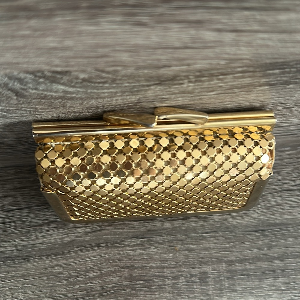 Glam Wallet Party Wedding Cocktail Gold Elegant Sophisticated Womens Luxury - Picture 3 of 8